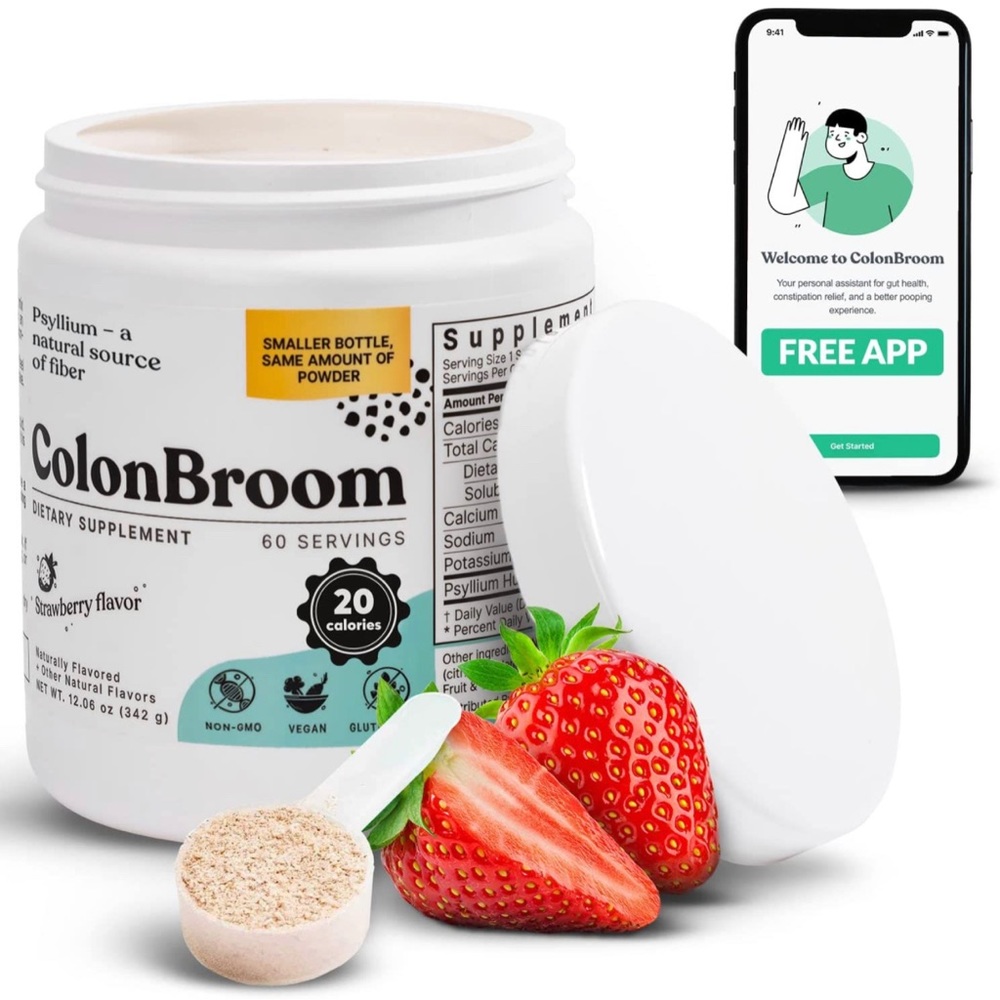 2 canisters of Strawberry Colon Broom